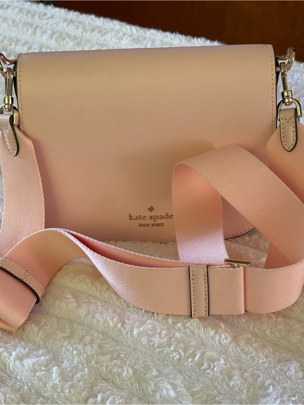 kate spade Light Pink Saffiano Crossbody Bag - Picture 2 of 6